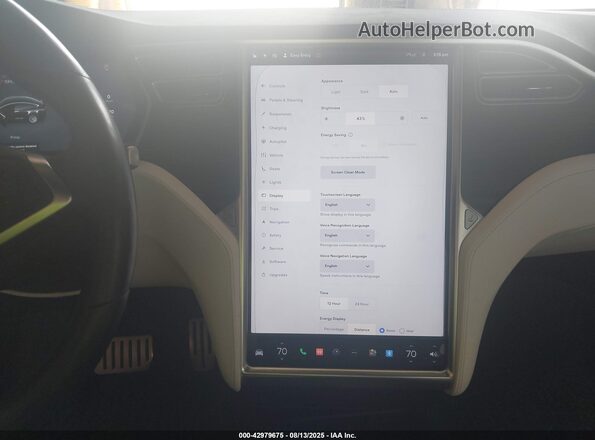 5YJXCBE42GF005144 2016 TESLA MODEL X Black 