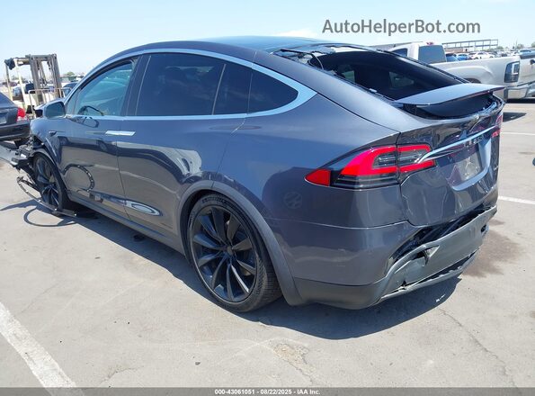 5YJXCDE23LF249504 2020 TESLA MODEL X Gray Tył lewy