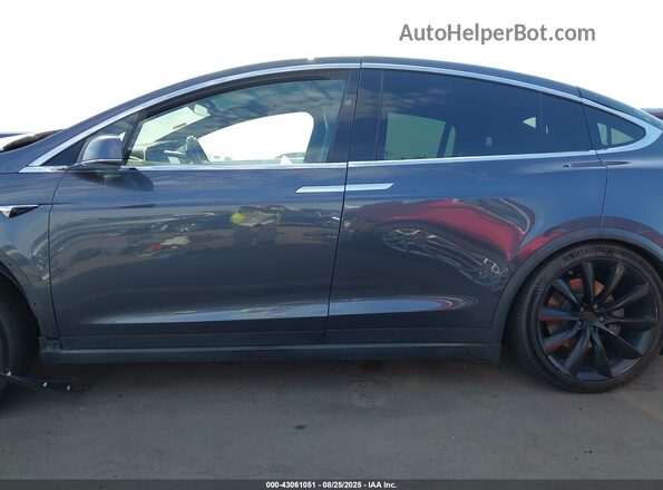 5YJXCDE23LF249504 2020 TESLA MODEL X Gray 