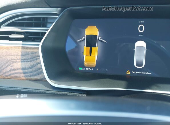 5YJXCDE29GF027698 2016 TESLA MODEL X Silver 