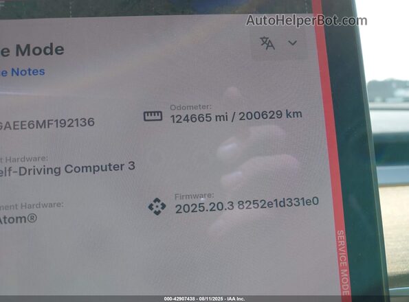 5YJYGAEE6MF192136 2021 TESLA MODEL Y White Вид задніх сидінь