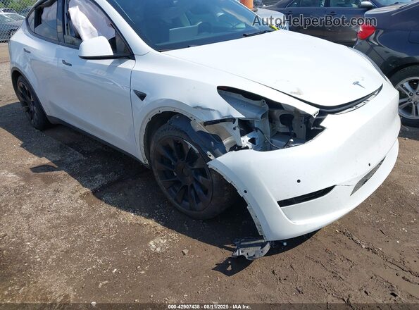 5YJYGAEE6MF192136 2021 TESLA MODEL Y White Вид спереду