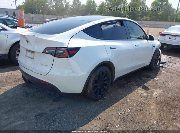 5YJYGAEE6MF192136 2021 TESLA MODEL Y White Задня права чверть