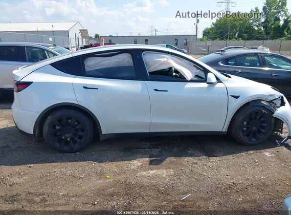 5YJYGAEE6MF192136 2021 TESLA MODEL Y White Панорамний вид салону 360°