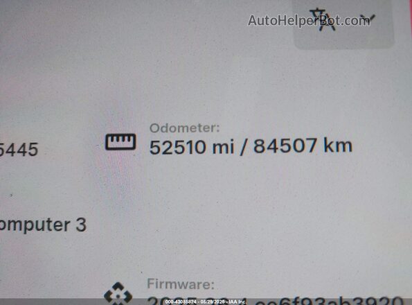 5YJYGAEE6MF255445 2021 TESLA MODEL Y White 