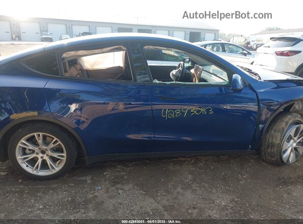 5YJYGDED0MF163305 2021 TESLA MODEL Y Blue 360 interior view