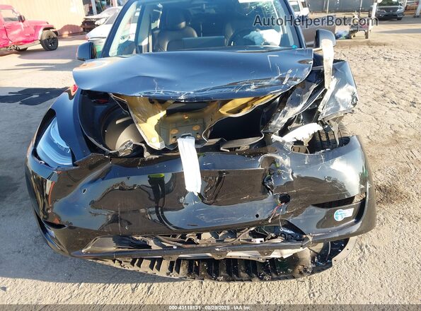 5YJYGDEE0MF240652 2021 TESLA MODEL Y Black Դիմացի տեսք