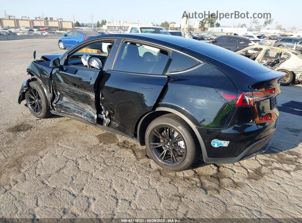 5YJYGDEE0MF240652 2021 TESLA MODEL Y Black Հետևի ձախ