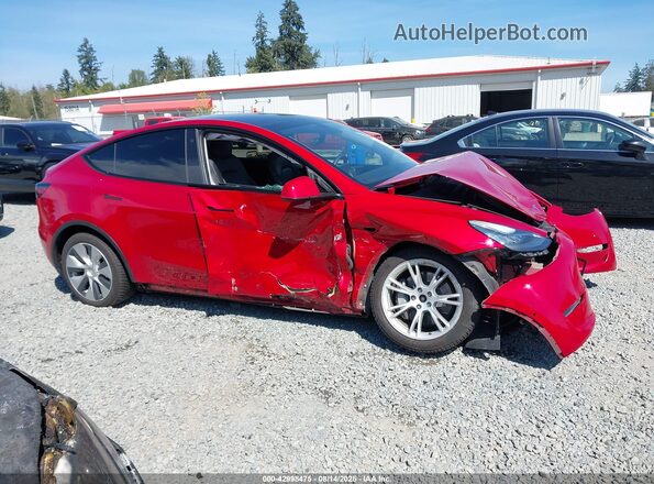 5YJYGDEE1MF196290 2021 TESLA MODEL Y Red 