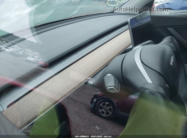 5YJYGDEE2MF070746 2021 TESLA MODEL Y Burgundy 