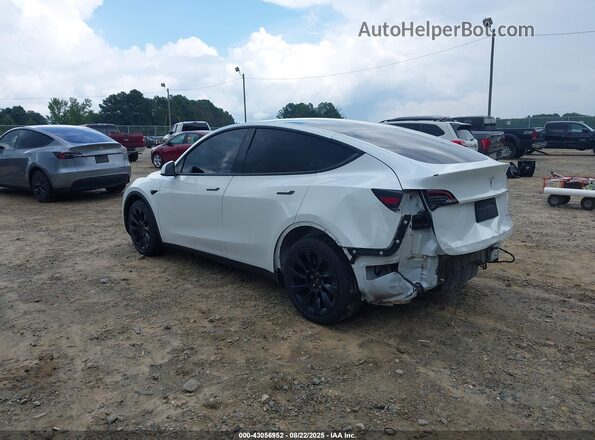 5YJYGDEE9MF080447 2021 TESLA MODEL Y White უკანა მარცხენა