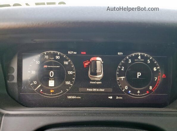 SALYL2RX4JA761981 2018 LAND ROVER RANGE ROVER Silver 
