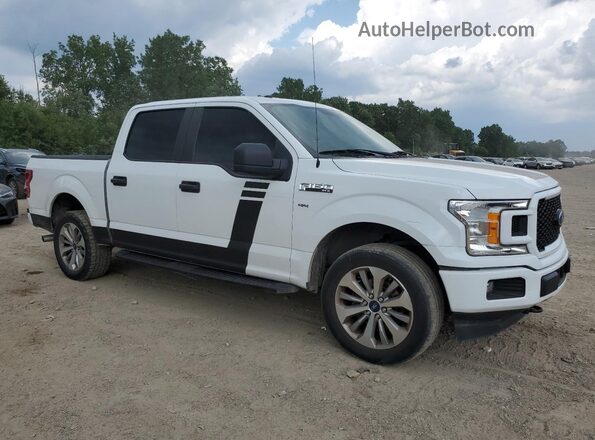 1FTEW1EPXJFB84166 2018 FORD F150 White 