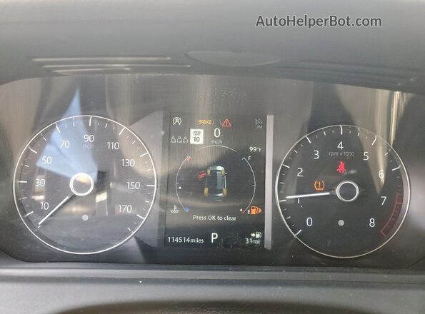 SALYB2EX6LA259114 2020 LAND ROVER RANGE ROVER Black Vista de los asientos traseros