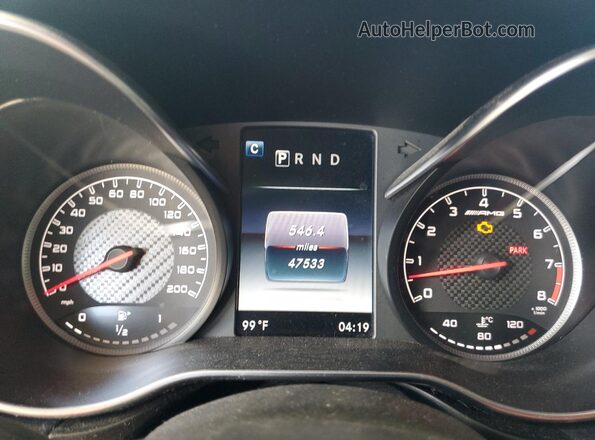 WDDYJ7HA2HA012295 2017 MERCEDES-BENZ AMG Black უკანა სავარძლების ხედი