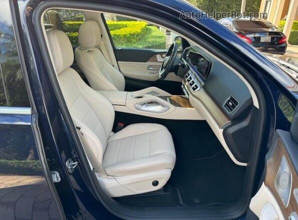 4JGFB4JB5NA765004 2022 MERCEDES-BENZ GLE-CLASS Blue Widok deski rozdzielczej