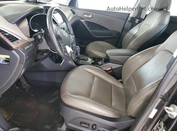 5XYZU3LB0JG537134 2018 HYUNDAI SANTA Black 