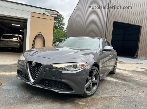 ZARFAEEN9H7544398 2017 ALFA ROMEO GIULIA Серый 