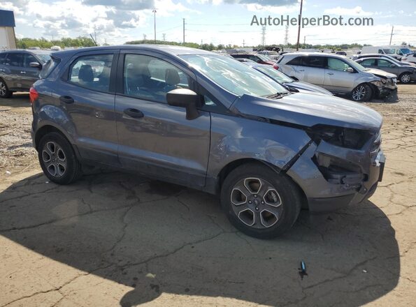MAJ3P1RE2JC243456 2018 FORD ECOSPORT Gray 