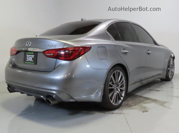JN1FV7AR7JM481671 2018 INFINITI Q50 Gray 
