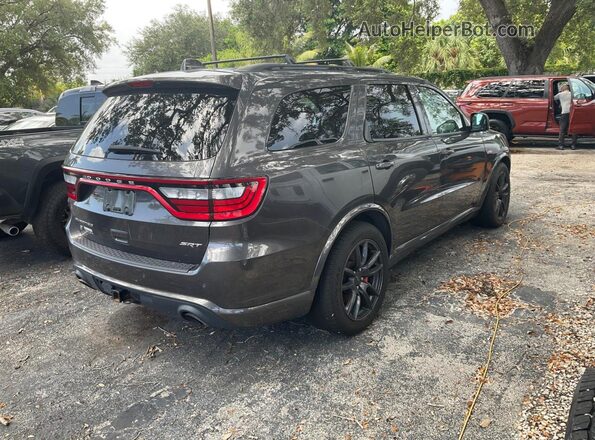 1C4SDJGJXJC231313 2018 DODGE DURANGO Gray 