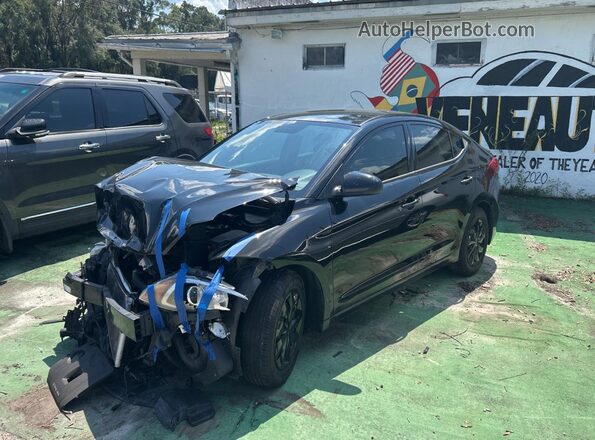 5NPD74LF5JH281723 2018 HYUNDAI ELANTRA Black 