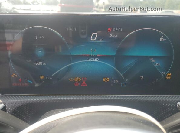 W1K3G4FB7MJ287688 2021 MERCEDES-BENZ A-CLASS Gray Vista de los asientos traseros