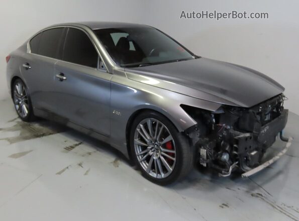 JN1FV7AR7JM481671 2018 INFINITI Q50 Gray 