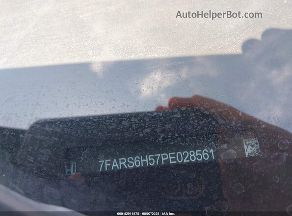 7FARS6H57PE028561 2023 HONDA CR-V HYBRID Blue Widok komory silnika