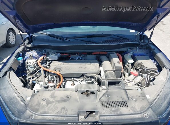 7FARS6H57PE028561 2023 HONDA CR-V HYBRID Blue Widok z tyłu