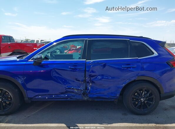 7FARS6H57PE028561 2023 HONDA CR-V HYBRID Blue Widok wnętrza 360 stopni