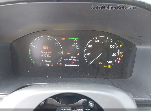 7FARS6H86SE067256 2025 HONDA CR-V HYBRID Silver 