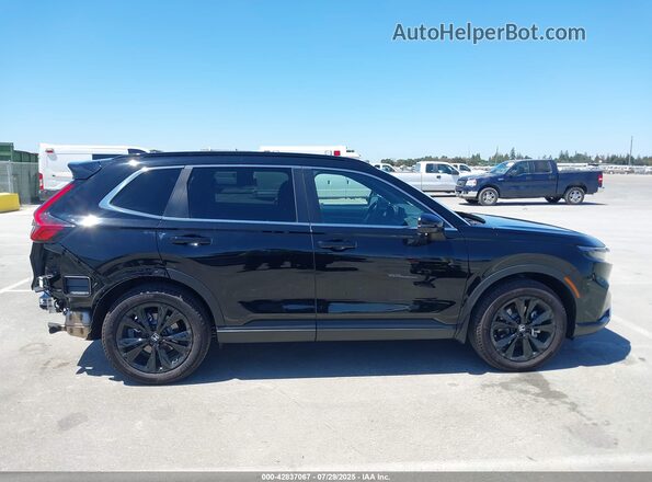 7FARS6H92SE097752 2025 HONDA CR-V Black სალონის 360-გრადუსიანი ხედი