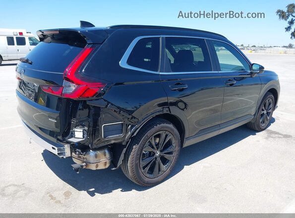 7FARS6H92SE097752 2025 HONDA CR-V Black უკანა მარჯვენა
