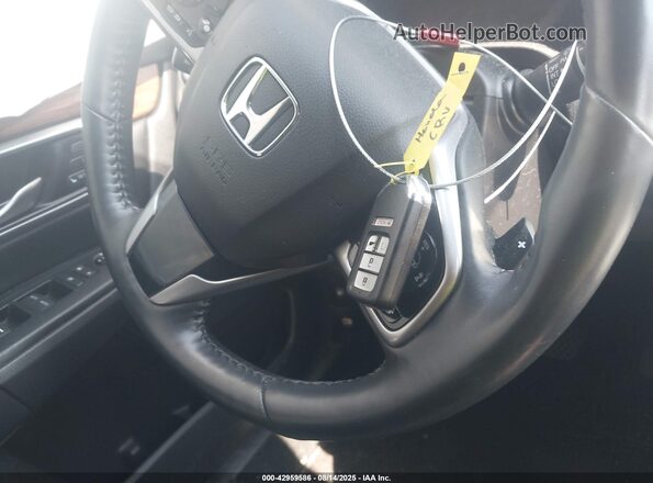 7FART6H89ME033523 2021 HONDA CR-V White Dashboard view