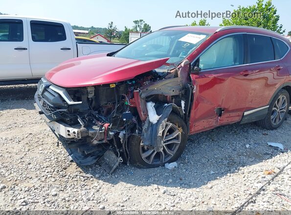 7FART6H95ME017117 2021 HONDA CR-V Red Front view