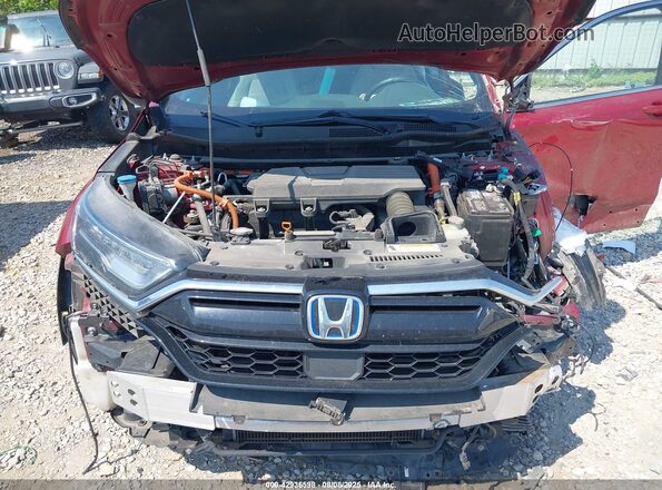7FART6H95ME017117 2021 HONDA CR-V Red Rear view