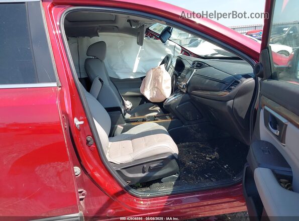7FART6H95ME017117 2021 HONDA CR-V Red Front interior view