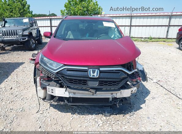 7FART6H95ME017117 2021 HONDA CR-V Red Rear interior view