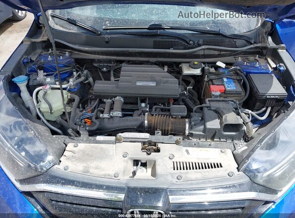 7FARW1H51ME008423 2021 HONDA CR-V Blue Vista trasera