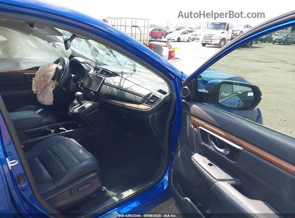 7FARW1H82ME003760 2021 HONDA CR-V Blue წინა სალონის ხედი