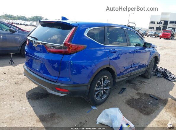 7FARW1H82ME003760 2021 HONDA CR-V Blue უკანა მარჯვენა
