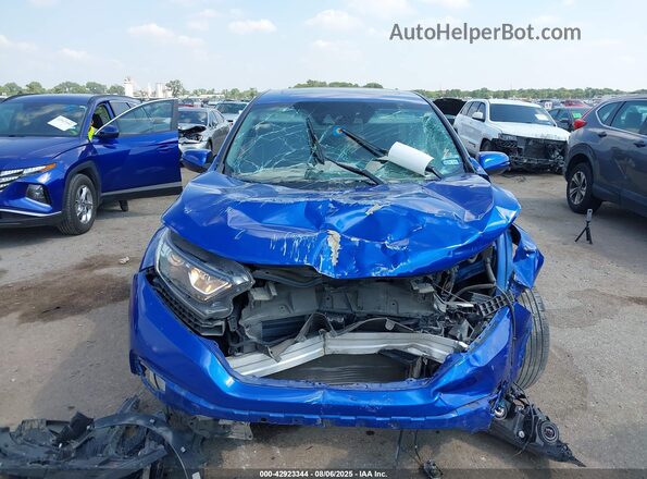 7FARW1H82ME003760 2021 HONDA CR-V Blue წინა პანელის ხედი