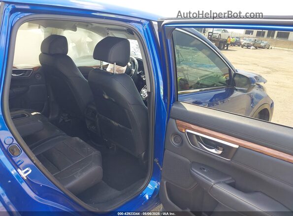 7FARW1H82ME003760 2021 HONDA CR-V Blue VIN კოდის სტიკერის ხედი