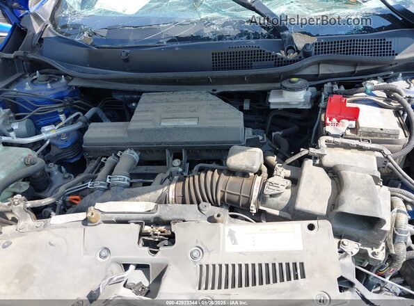 7FARW1H82ME003760 2021 HONDA CR-V Blue უკანა ხედი