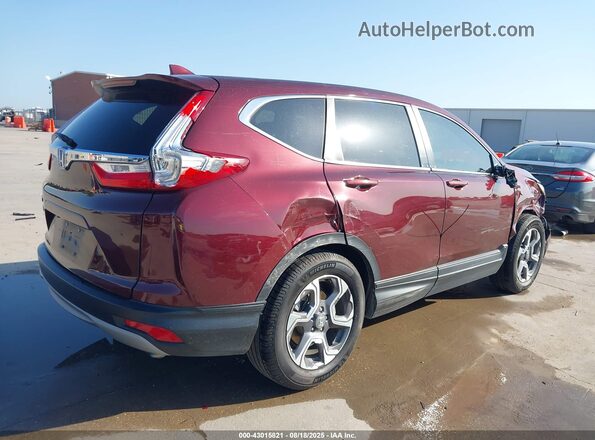 7FARW1H83JE024984 2018 HONDA CR-V Burgundy 