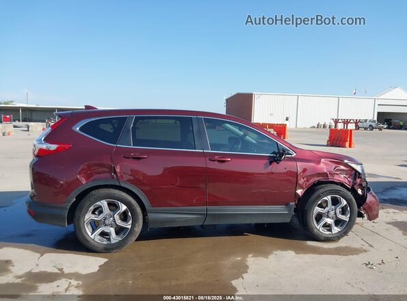 7FARW1H83JE024984 2018 HONDA CR-V Burgundy 