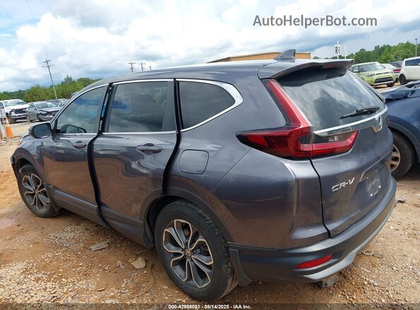 7FARW1H84ME023797 2021 HONDA CR-V Gray Widok wnętrza z tyłu