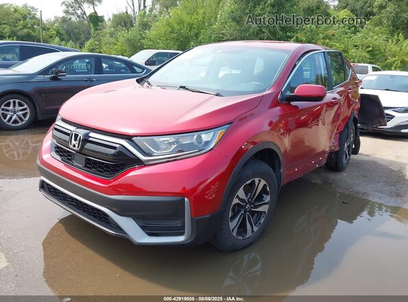 7FARW2H7XME018374 2021 HONDA CR-V Red წინა მარცხენა ხედი სამი მეოთხედიდან