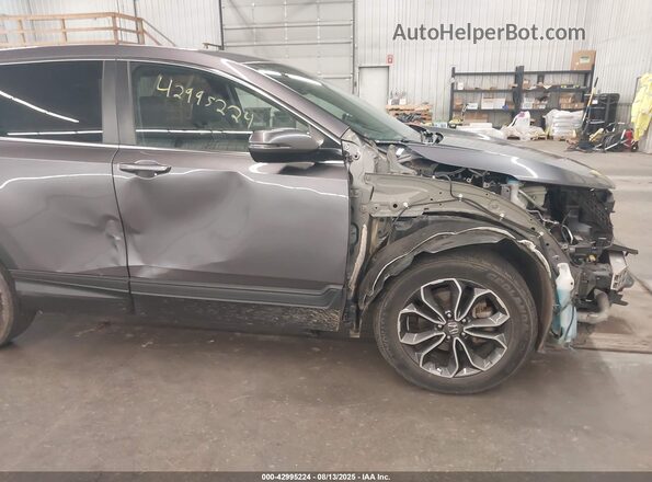 7FARW2H81ME015226 2021 HONDA CR-V Gray 